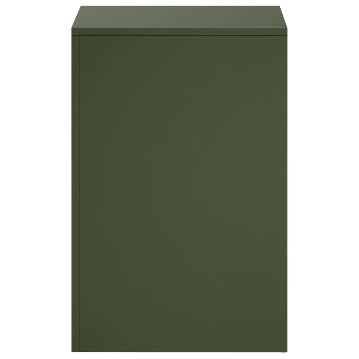 Plant Stand 2 pcs Olive Green 40 x 40 x 60 cm Steel