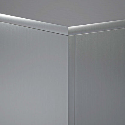 Plant Stand Silver 40 x 40 x 60 cm Steel