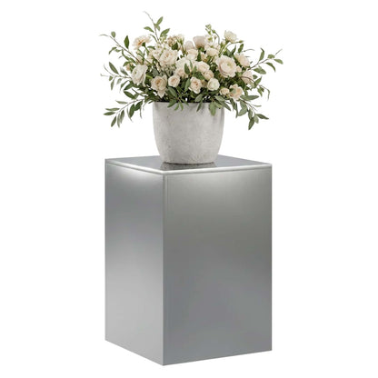 Plant Stand Silver 40 x 40 x 60 cm Steel