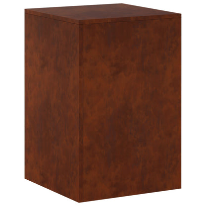 Plant Stand Rusty 40 x 40 x 60 cm Weathering Steel