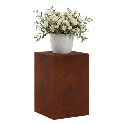 Plant Stand Rusty 40 x 40 x 60 cm Weathering Steel