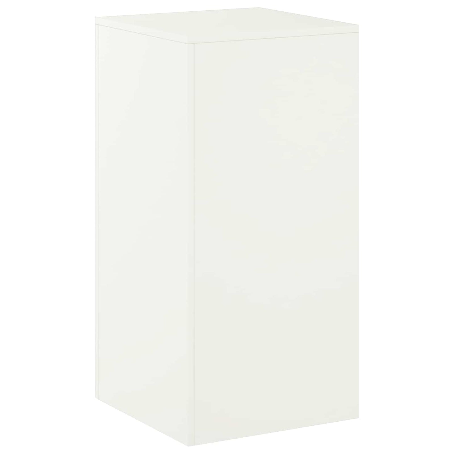 Plant Stand White 40 x 40 x 80 cm Steel