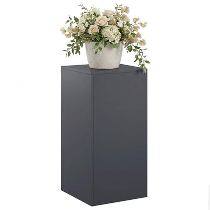 Plant Stand Anthracite 40 x 40 x 80 cm Stainless Steel
