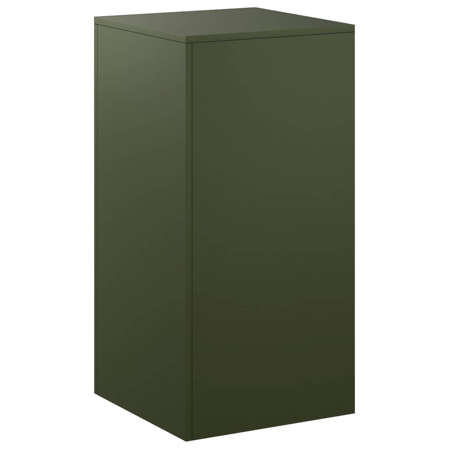 Plant Stand Olive Green 40 x 40 x 80 cm Weathering Steel