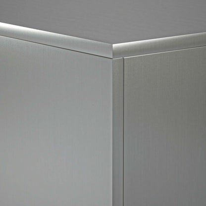 Plant Stand 2 pcs Silver 40 x 40 x 80 cm Stainless Steel