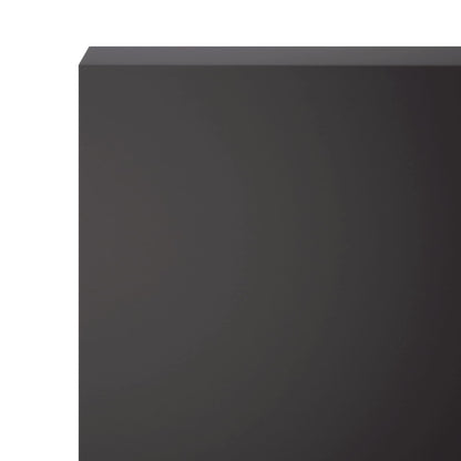 Garden Cover Profile 10 pcs 100 x 10 x 15 cm Steel Black