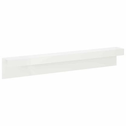Garden Cover Profile 2 pcs 100 x 10 x 15 cm Steel White