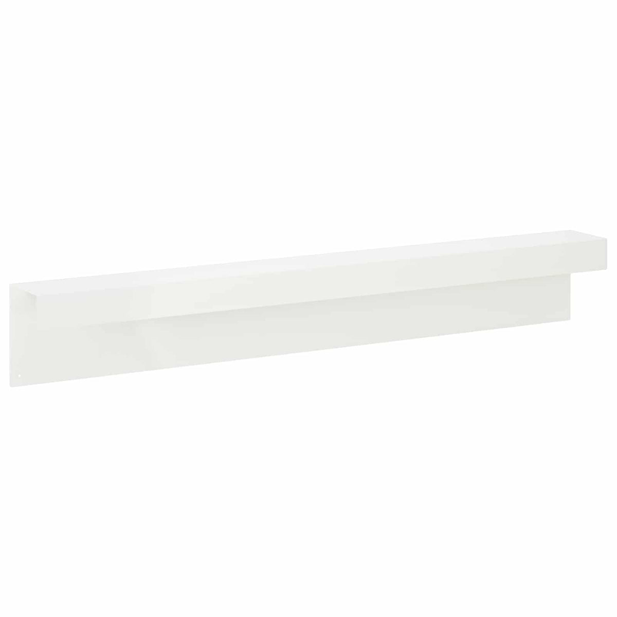 Garden Cover Profile 10 pcs 100 x 10 x 15 cm Steel White