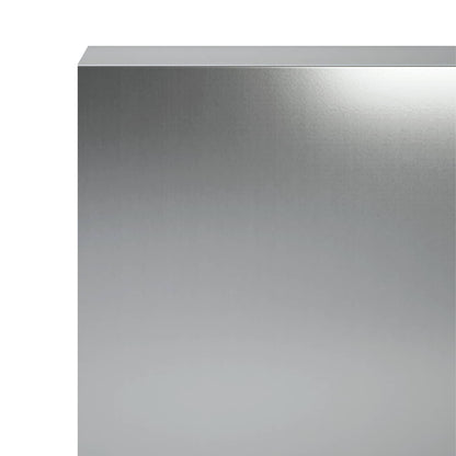 Garden Cover Profile 10 pcs 100 x 10 x 15 cm Galvanised Steel