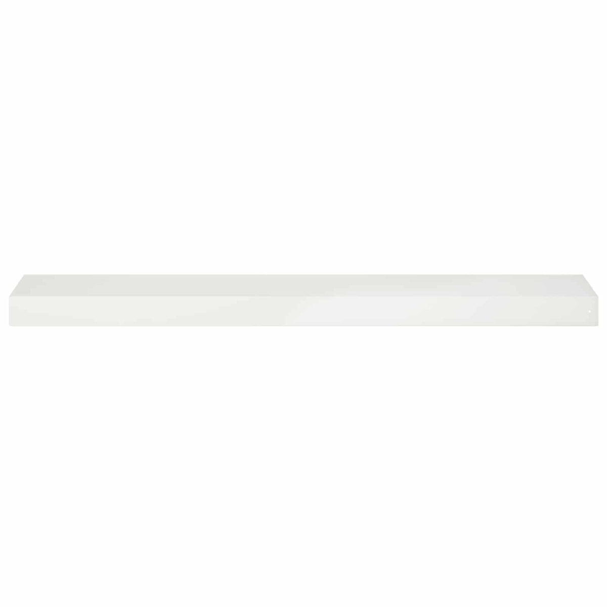 Garden Cover Profile 2 pcs 100 x 20 x 5 cm Steel White