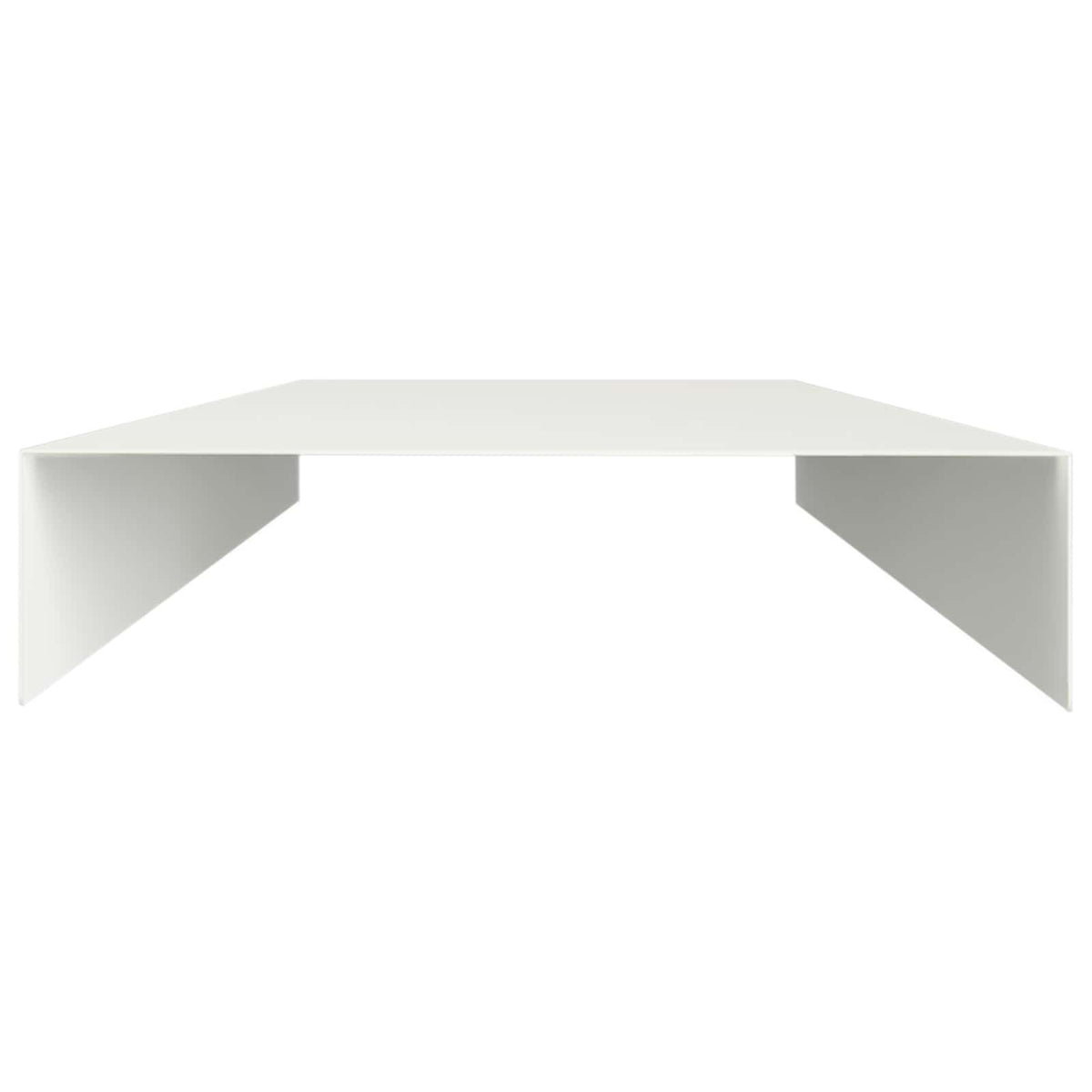 Garden Cover Profile 2 pcs 100 x 20 x 5 cm Steel White