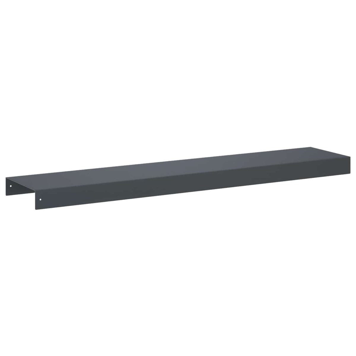 Garden Cover Profile 2 pcs 100 x 20 x 5 cm Steel Anthracite