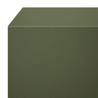 Garden Cover Profile 2 pcs 100 x 20 x 5 cm Steel Olive Green