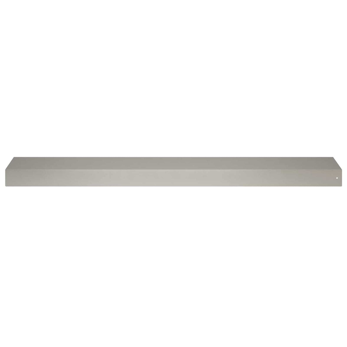 Garden Cover Profile 2 pcs 100 x 20 x 5 cm Stainless Steel