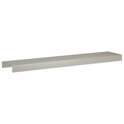 Garden Cover Profile 10 pcs 100 x 20 x 5 cm Stainless Steel
