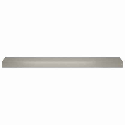 Garden Cover Profile 10 pcs 100 x 20 x 5 cm Stainless Steel