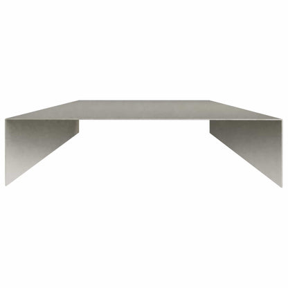 Garden Cover Profile 10 pcs 100 x 20 x 5 cm Stainless Steel