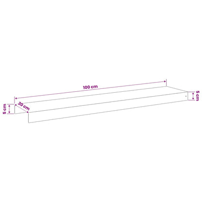 Garden Cover Profile 10 pcs 100 x 20 x 5 cm Stainless Steel