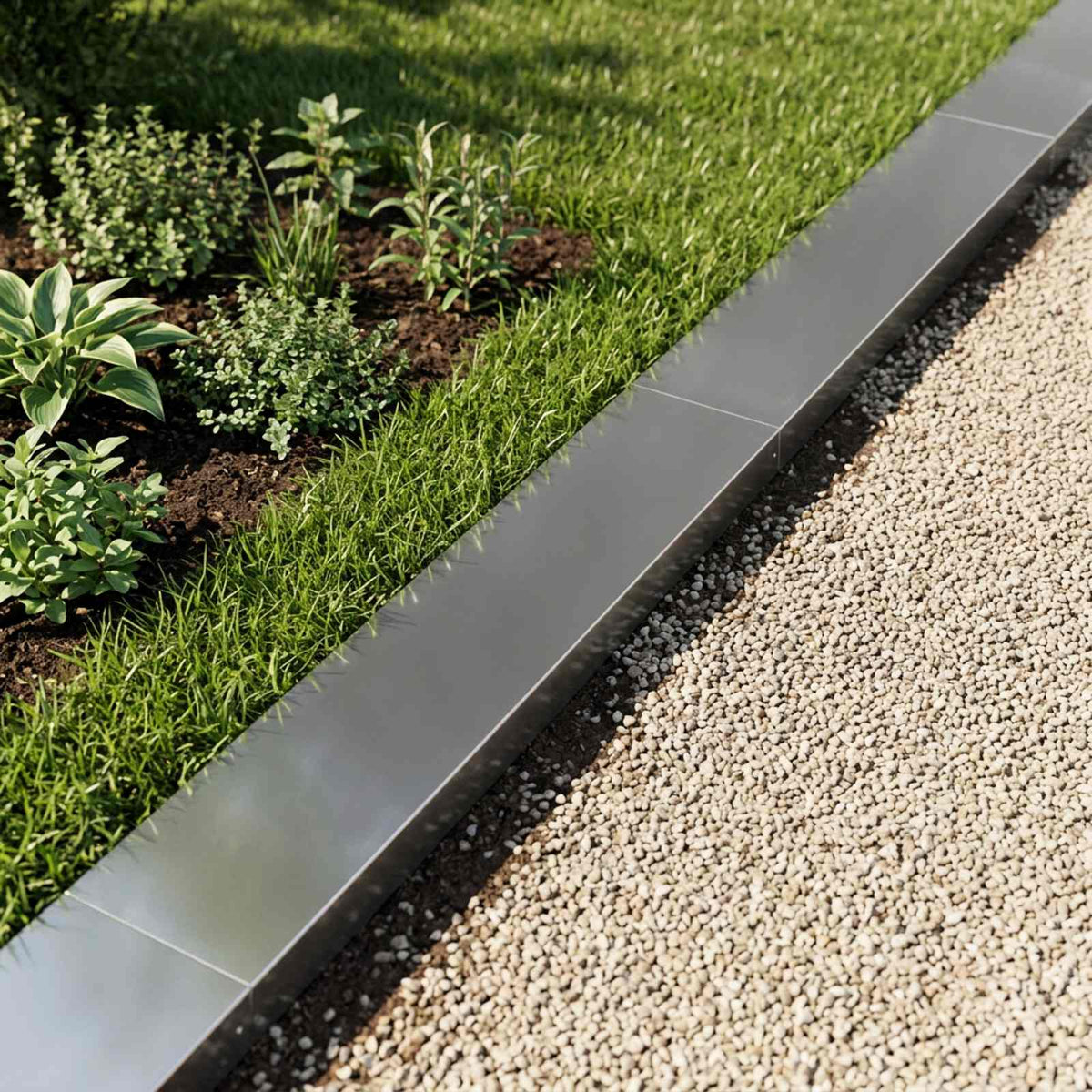 Garden Cover Profile 10 pcs 100 x 20 x 5 cm Galvanised Steel