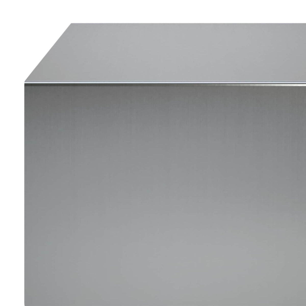 Garden Cover Profile 2 pcs 100 x 20 x 5 cm Galvanised Steel