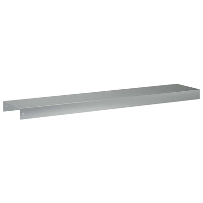 Garden Cover Profile 2 pcs 100 x 20 x 5 cm Galvanised Steel