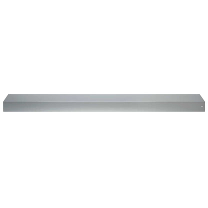 Garden Cover Profile 2 pcs 100 x 20 x 5 cm Galvanised Steel