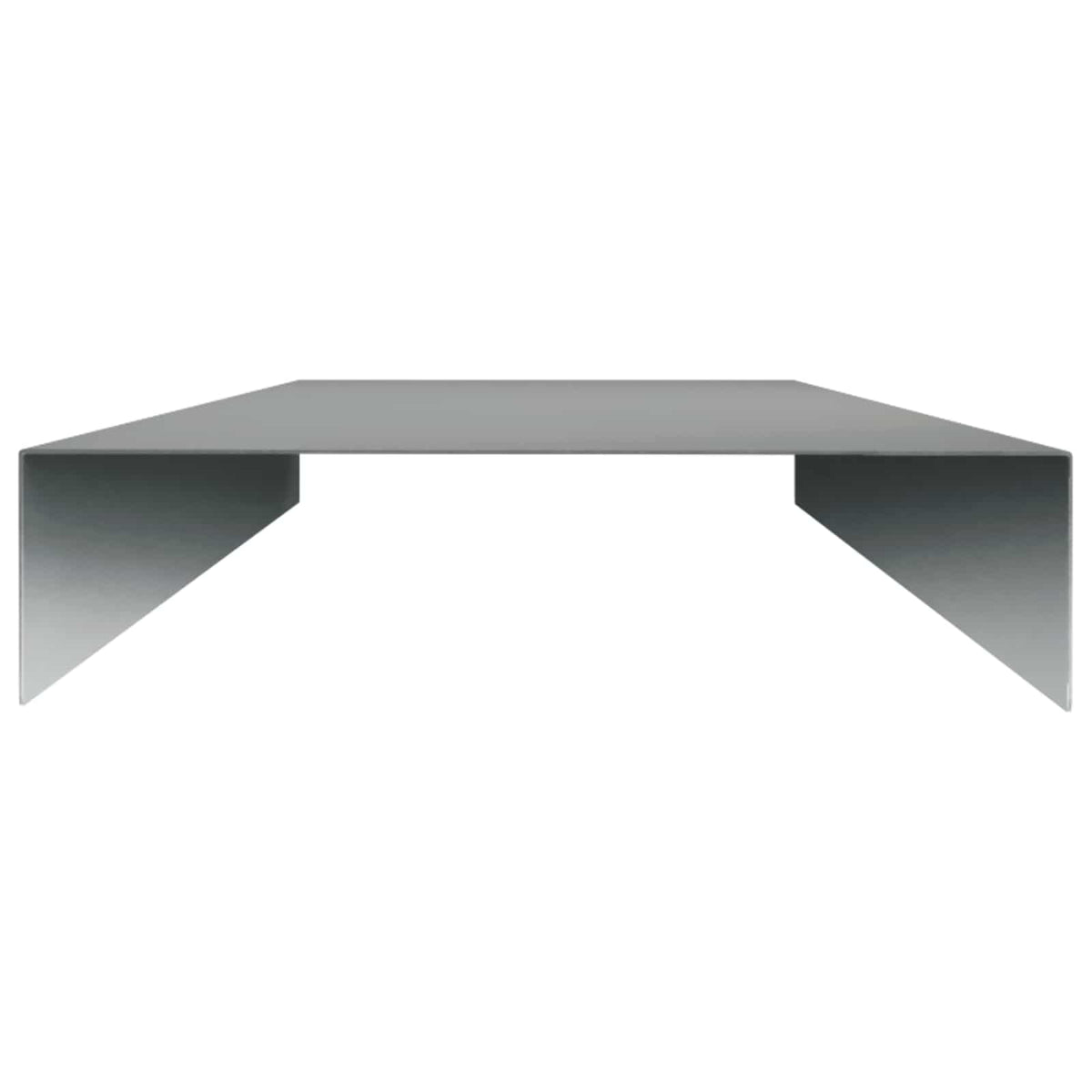 Garden Cover Profile 2 pcs 100 x 20 x 5 cm Galvanised Steel
