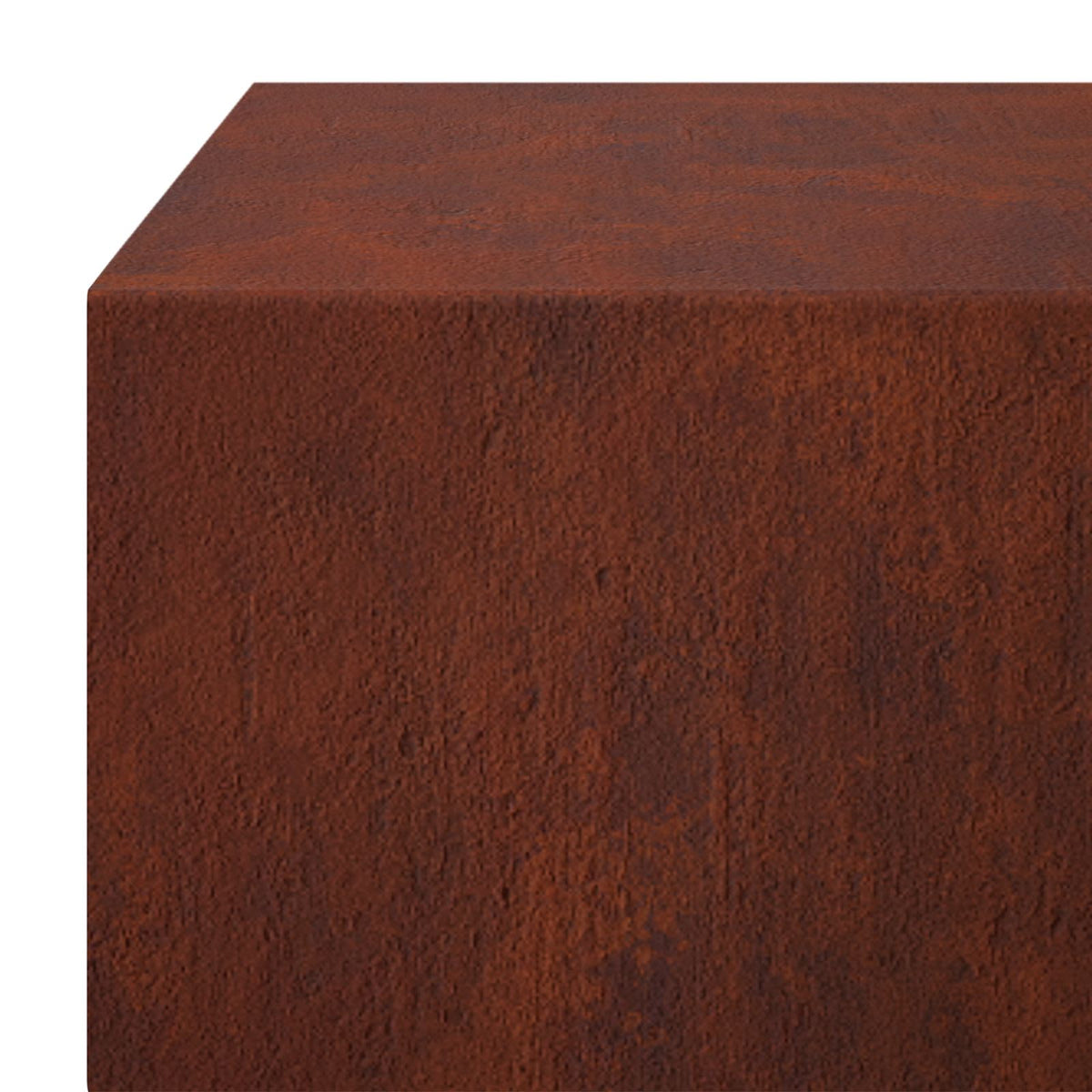 Garden Cover Profile 2 pcs 100 x 20 x 5 cm Weathering Steel