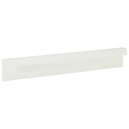 Garden Cover Profile 10 pcs 100 x 5 x 15 cm Steel White
