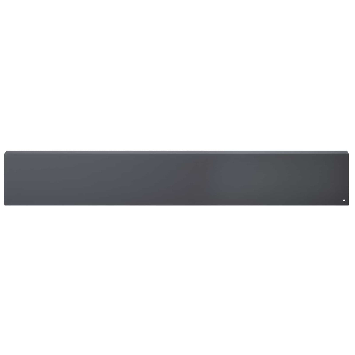 Garden Cover Profile 2 pcs 100 x 5 x 15 cm Steel Anthracite