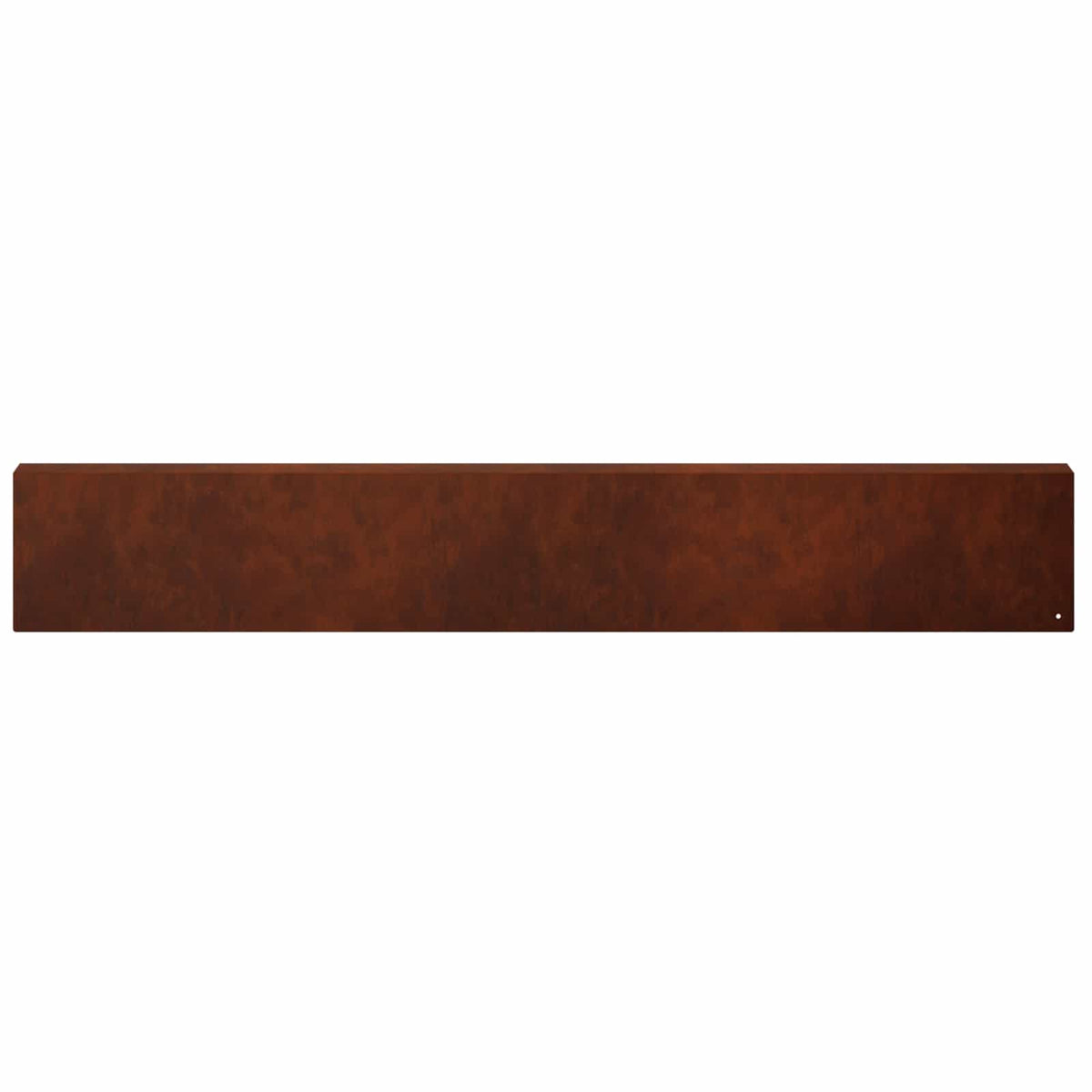 Garden Cover Profile 2 pcs 100 x 5 x 15 cm Weathering Steel