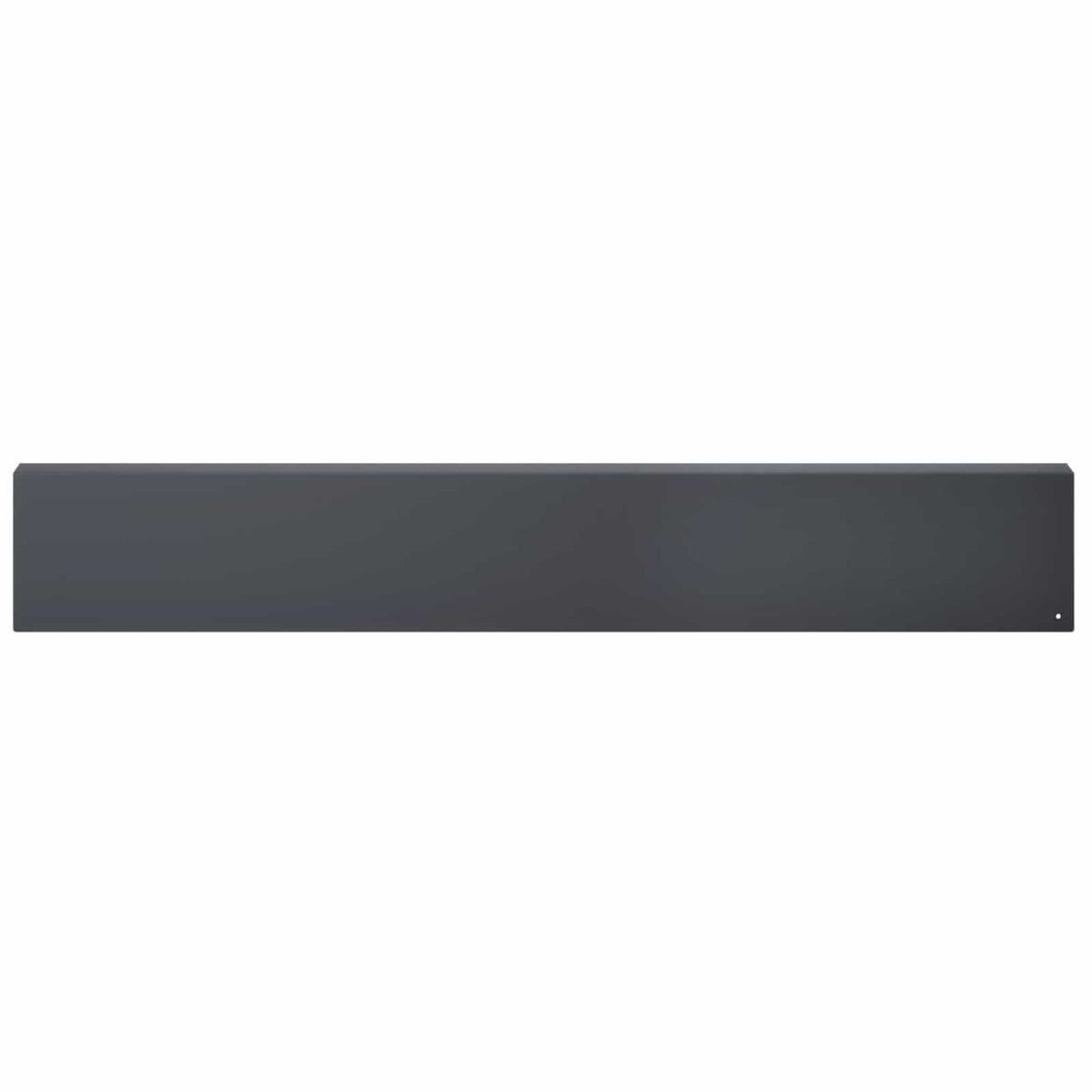 Garden Cover Profile 2 pcs 100 x 6 x 15 cm Steel Anthracite