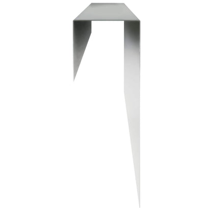 Garden Cover Profile 2 pcs 100 x 6 x 15 cm Galvanised Steel