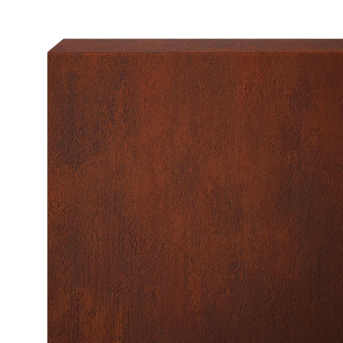 Garden Cover Profile 2 pcs 100 x 6 x 15 cm Weathering Steel