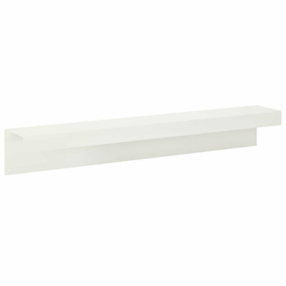 Garden Cover Profile 2 pcs 100 x 15 x 15 cm Steel White