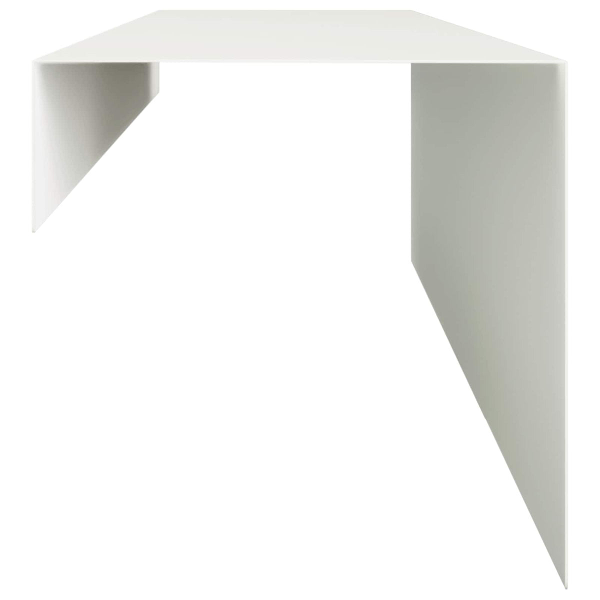 Garden Cover Profile 10 pcs 100 x 15 x 15 cm Steel White