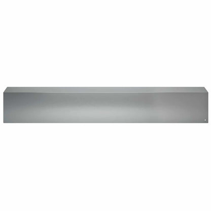 Garden Cover Profile 10 pcs 100 x 15 x 15 cm Galvanised Steel