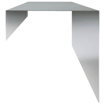 Garden Cover Profile 10 pcs 100 x 15 x 15 cm Galvanised Steel