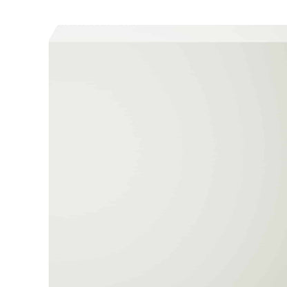 Garden Cover Profile 10 pcs 100 x 20 x 15 cm Steel White