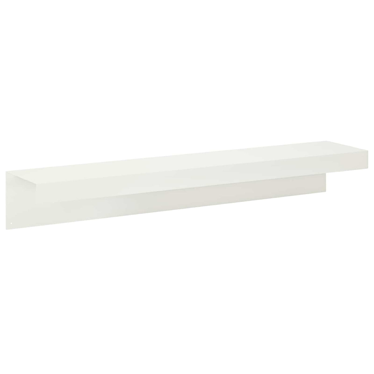 Garden Cover Profile 10 pcs 100 x 20 x 15 cm Steel White