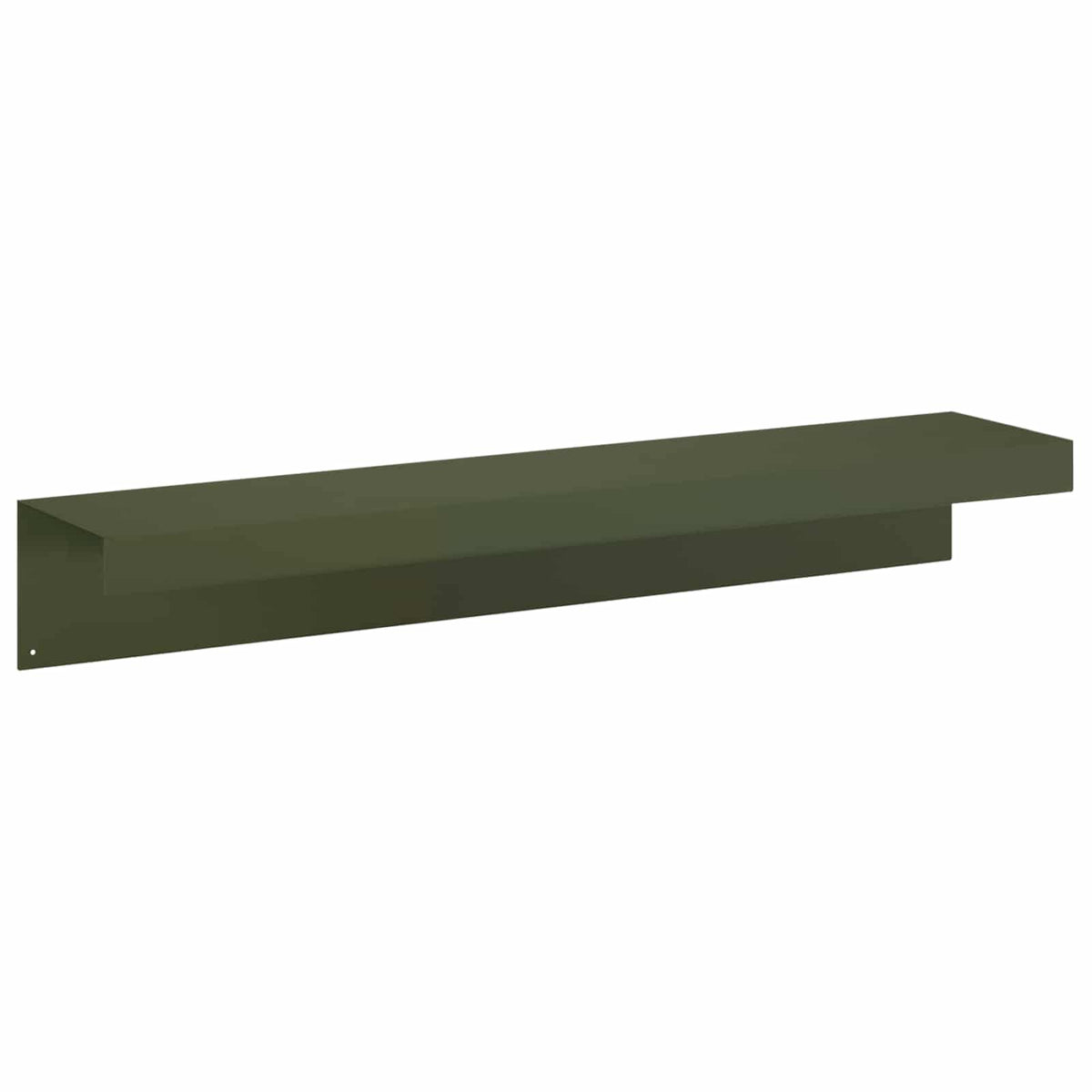 Garden Cover Profile 2 pcs 100 x 20 x 15 cm Steel Olive Green