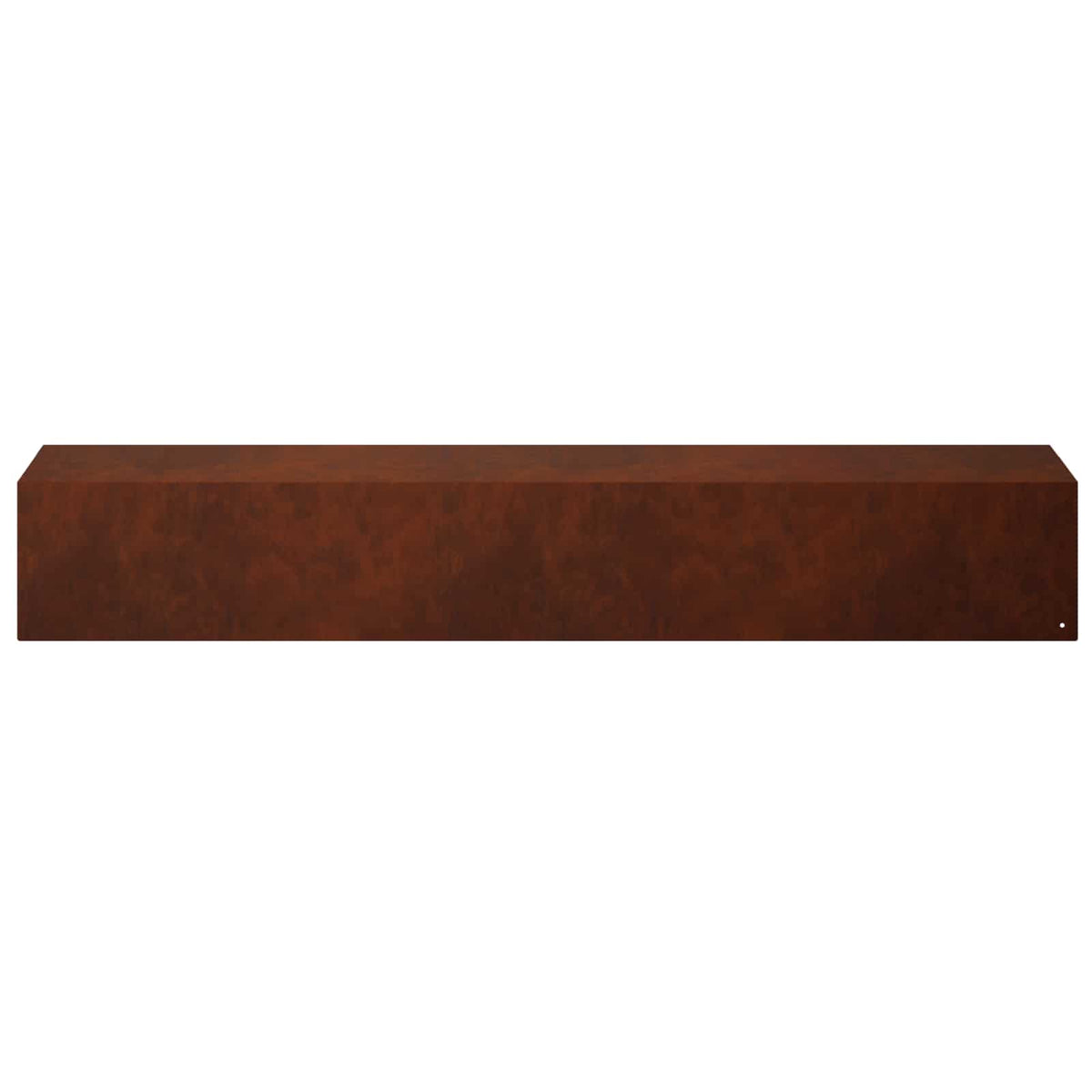 Garden Cover Profile 2 pcs 100 x 20 x 15 cm Weathering Steel