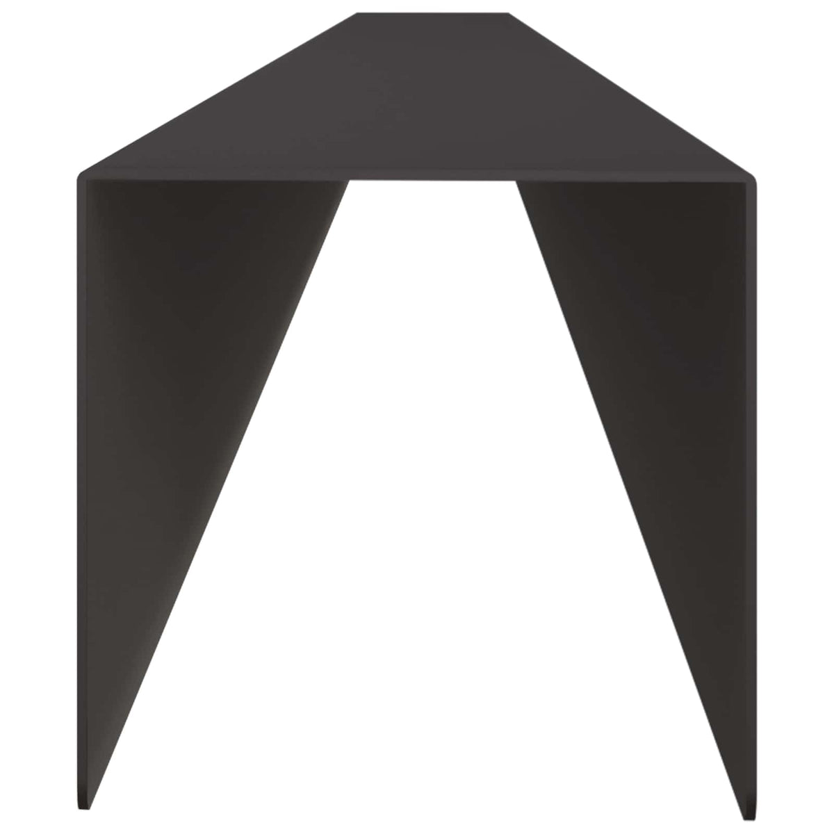 Garden Cover Profile 2 pcs 100 x 5 x 5 cm Steel Black
