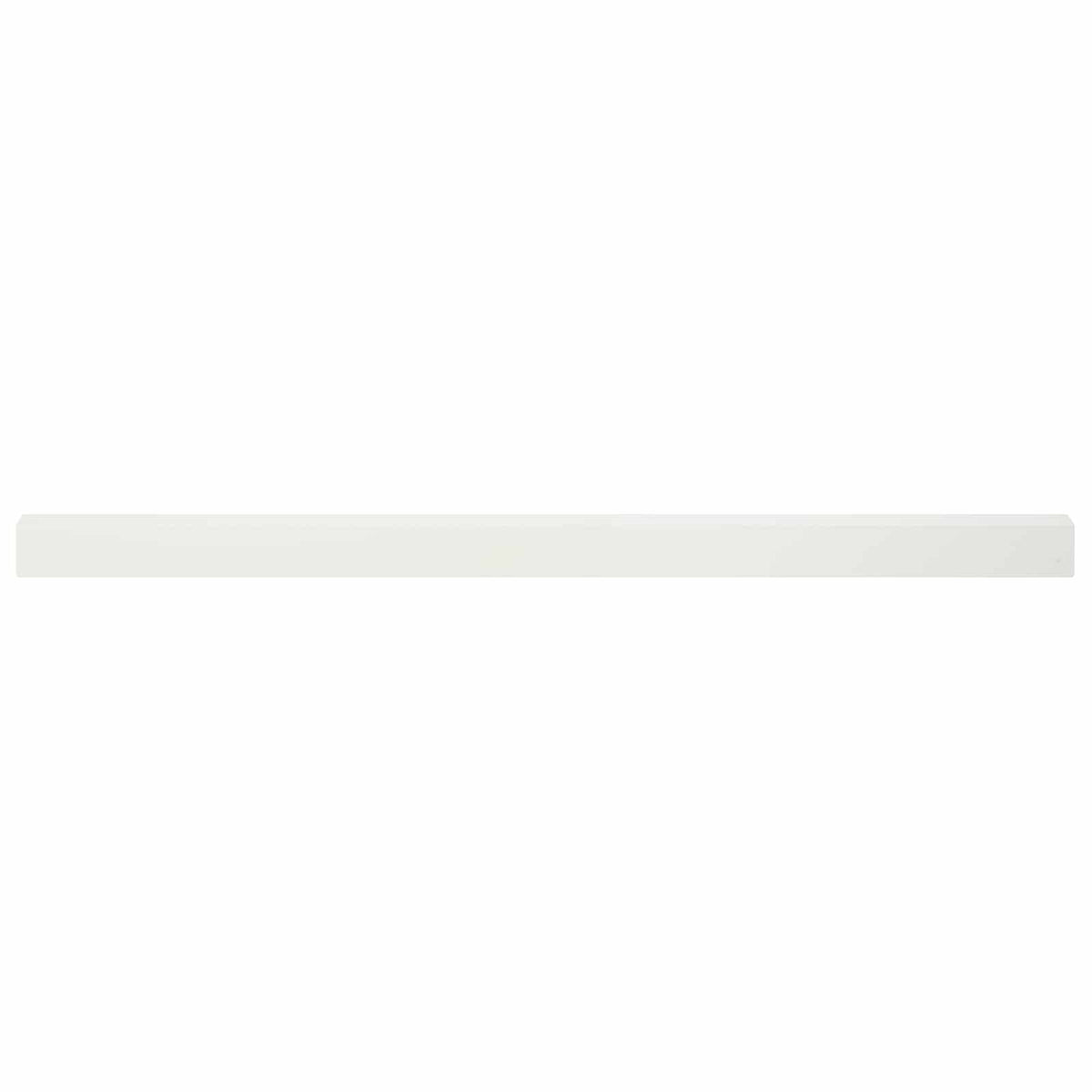 Garden Cover Profile 10 pcs 100 x 5 x 5 cm Steel White
