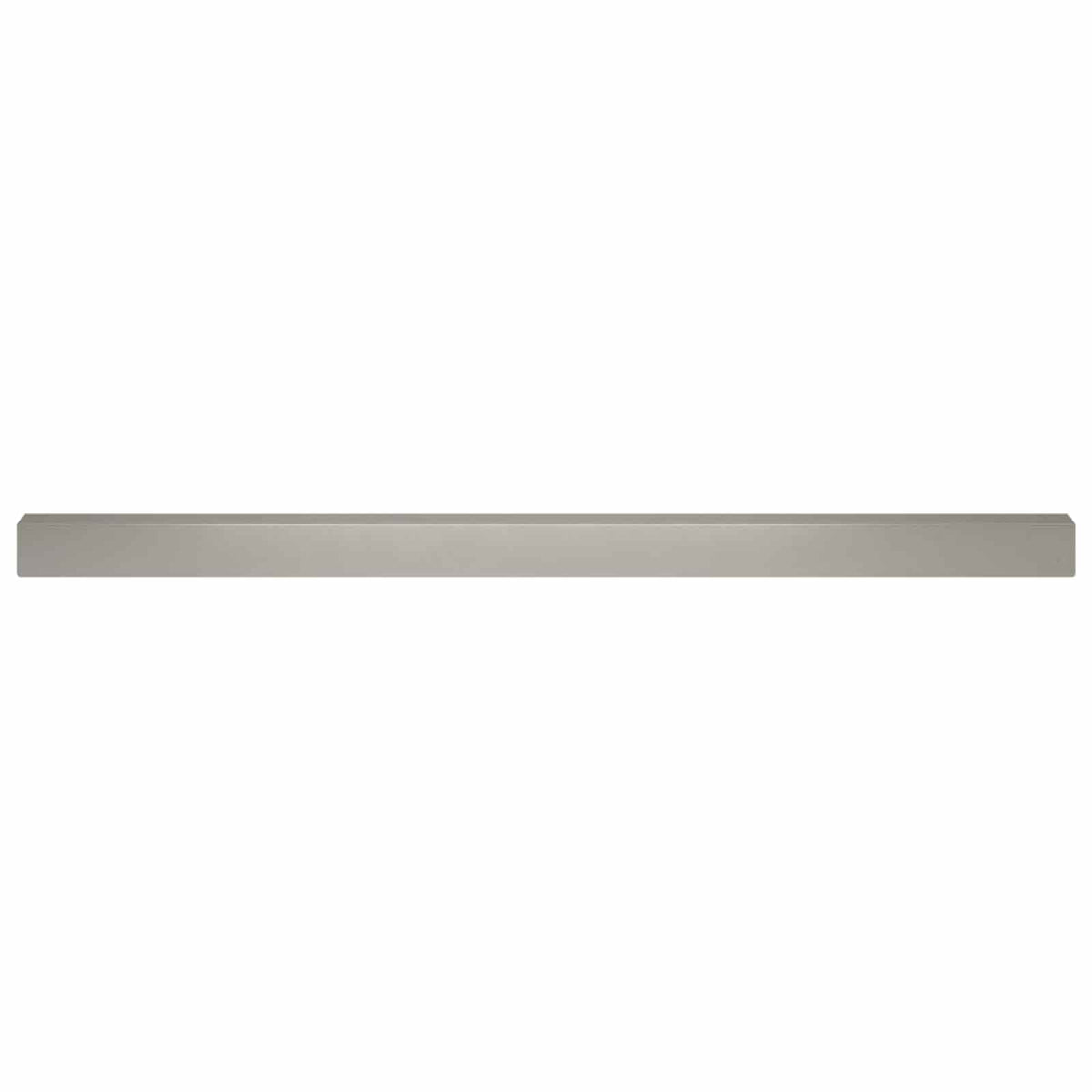 Garden Cover Profile 2 pcs 100 x 5 x 5 cm Stainless Steel
