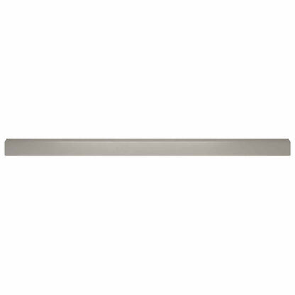 Garden Cover Profile 2 pcs 100 x 5 x 5 cm Stainless Steel