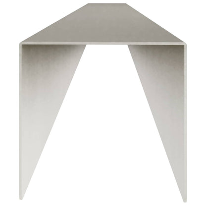 Garden Cover Profile 2 pcs 100 x 5 x 5 cm Stainless Steel