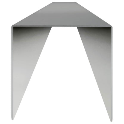Garden Cover Profile 10 pcs 100 x 5 x 5 cm Galvanised Steel