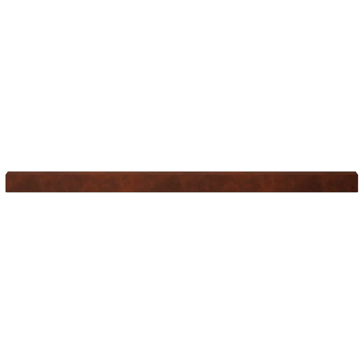Garden Cover Profile 2 pcs 100 x 5 x 5 cm Weathering Steel