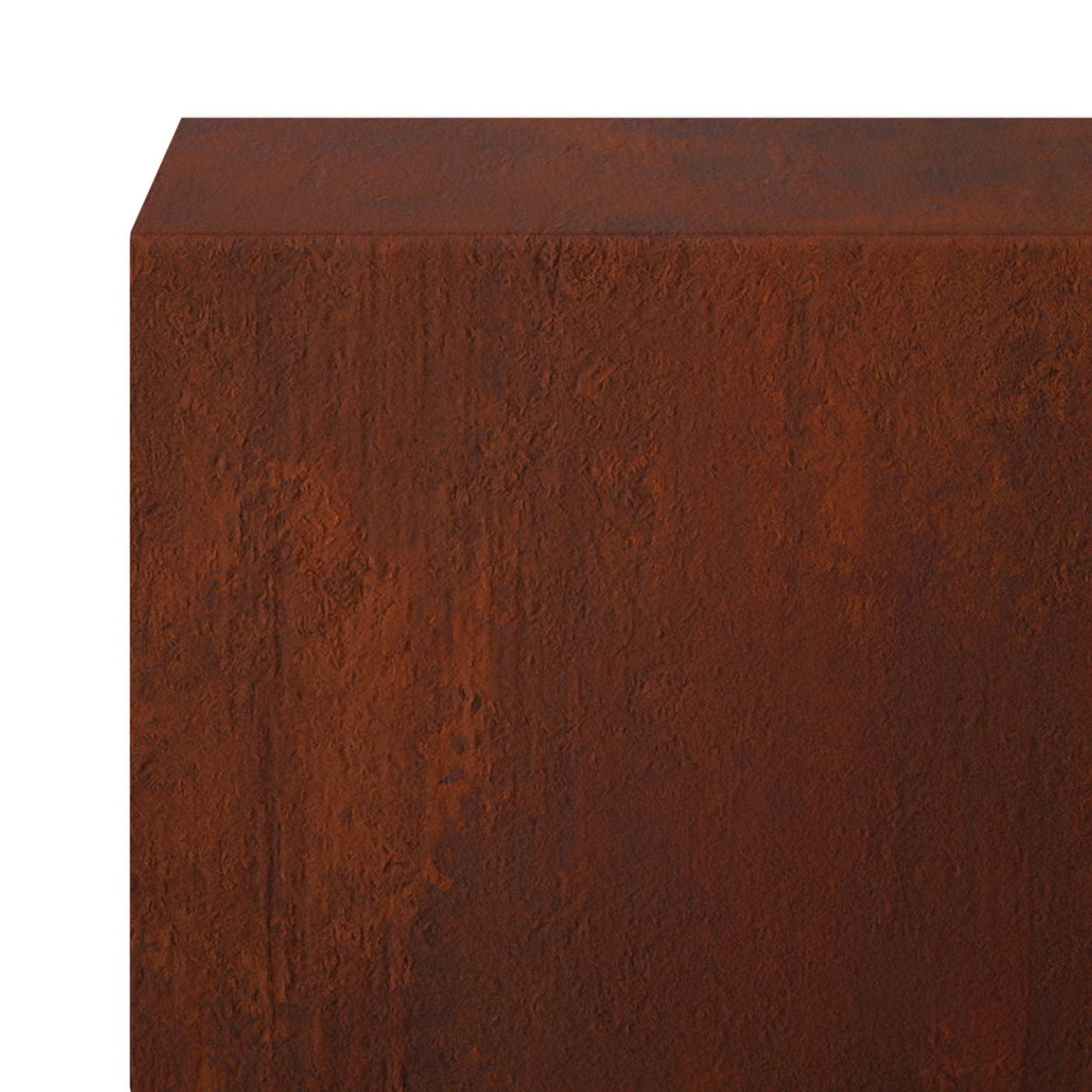 Garden Cover Profile 10 pcs 100 x 5 x 5 cm Weathering Steel